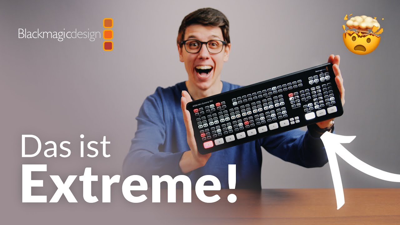 ATEM Mini Extreme ISO – Hands-on Review Deutsch