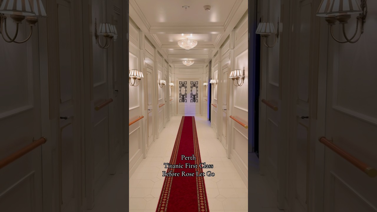 Look into first class, before Rose chose her own path. 