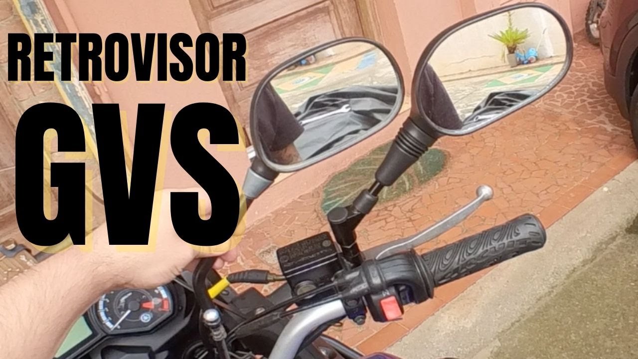 Retrovisor GVS Linha PREMIUM com Lente CONVEXA da XT660r na TENERE 250