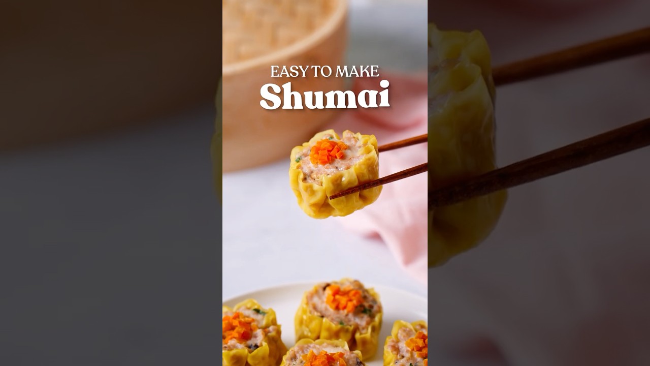 How to make Shumai &mdash; BEST Dim Sum Dumpling 😍