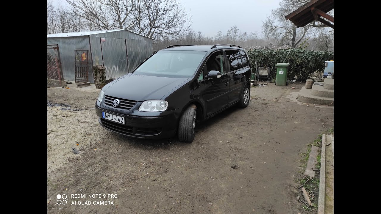 VW Touran olajszűrő, levegőszűrő és olajcsere akna nélkül házi módszerrel