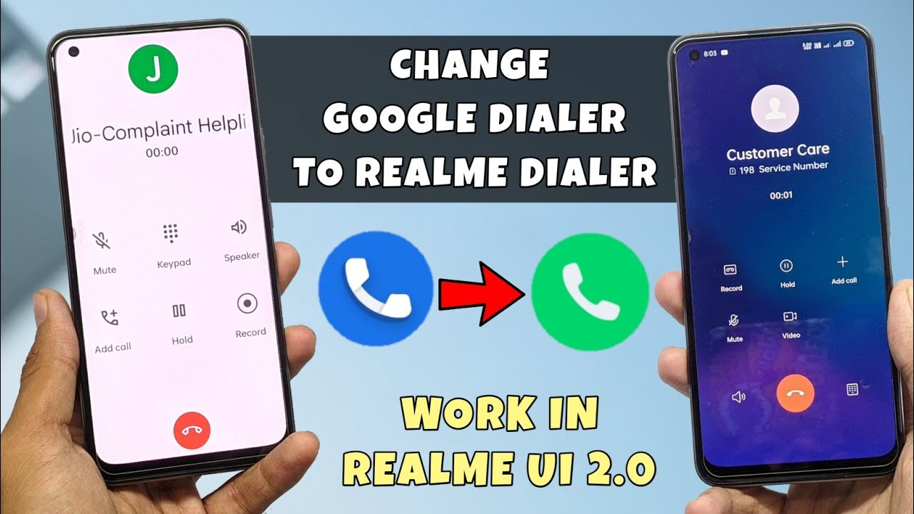 Realme Dialer New Update | Remove Google Dialer Any Android Devices | Realme Old Dialer Apk Install⚡
