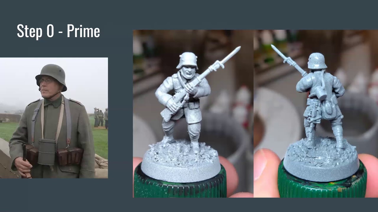 WW1 German Infantry Painting Guide - OUT OF DATE