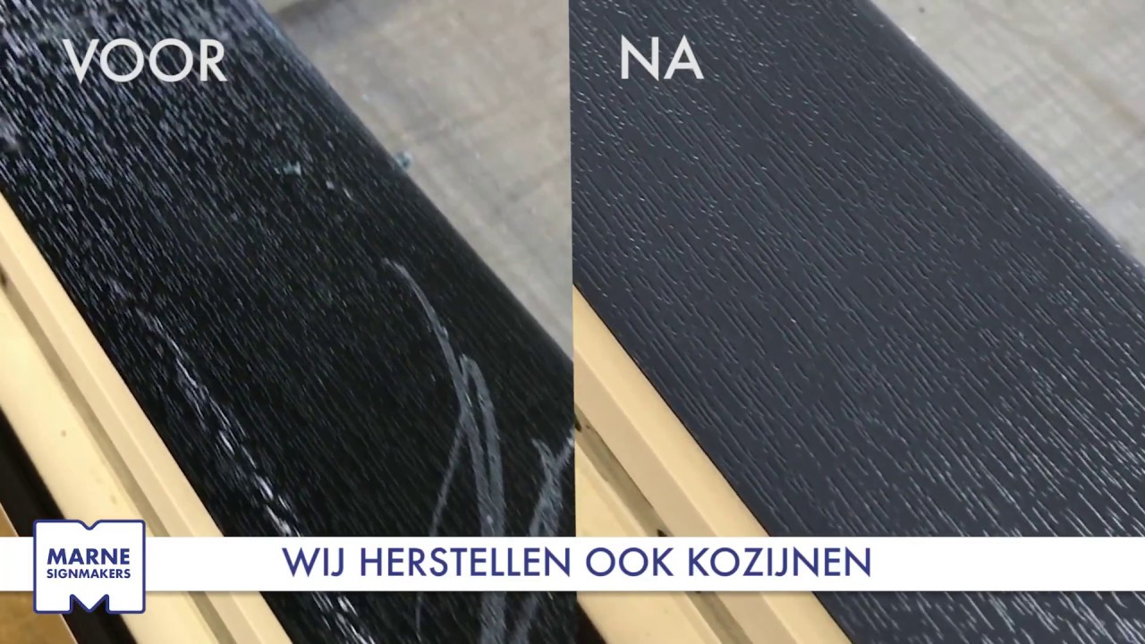 Herstellen van kunststofkozijnen