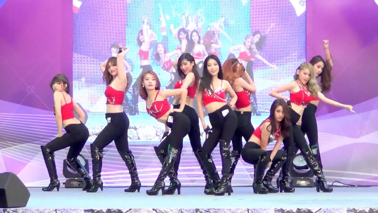 151115 Deli Project cover KPOP - Intro + Wild (9MUSES) @Thailand Korea Friendship Festival 2015