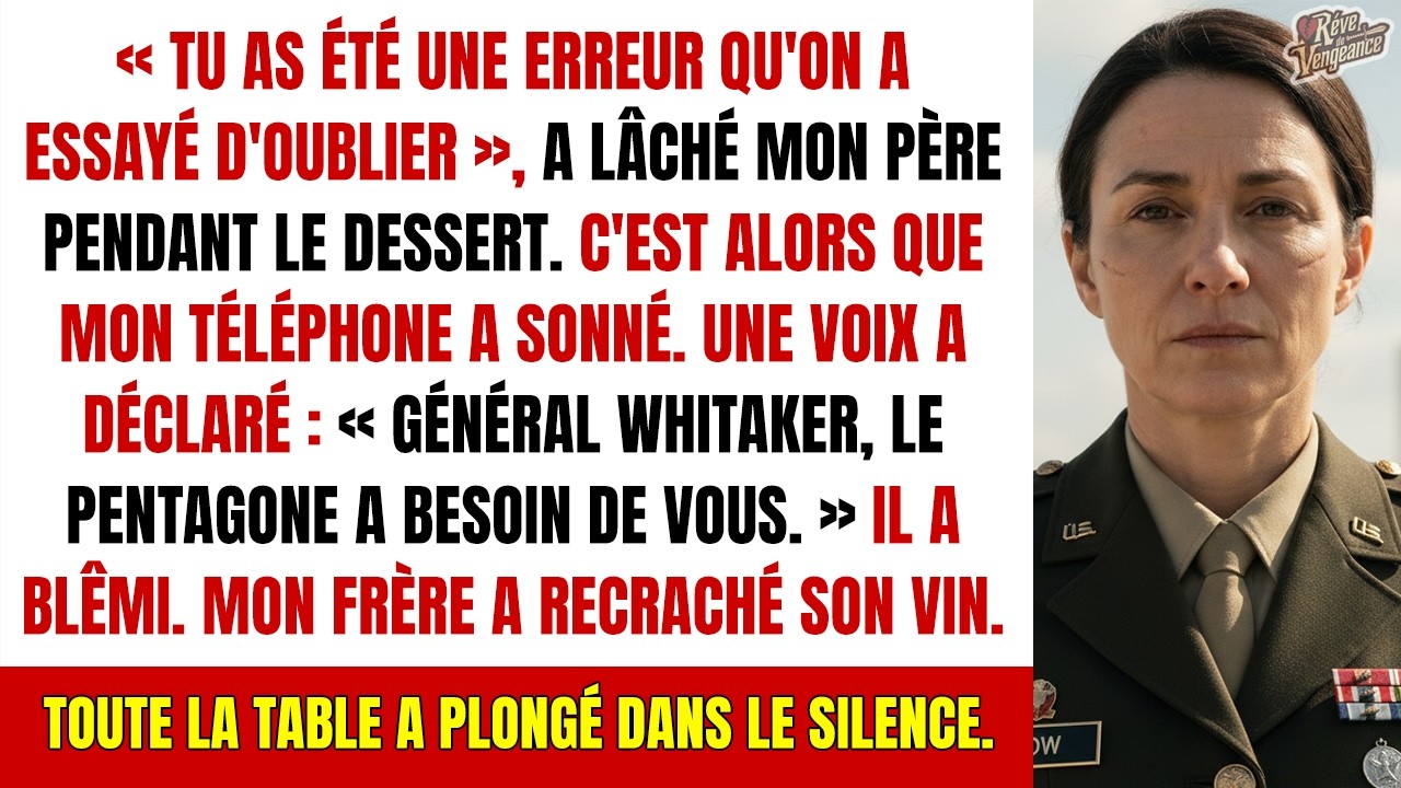 Ma famille m'a effacée de sa vie, alors j'ai révélé leur pire secret.