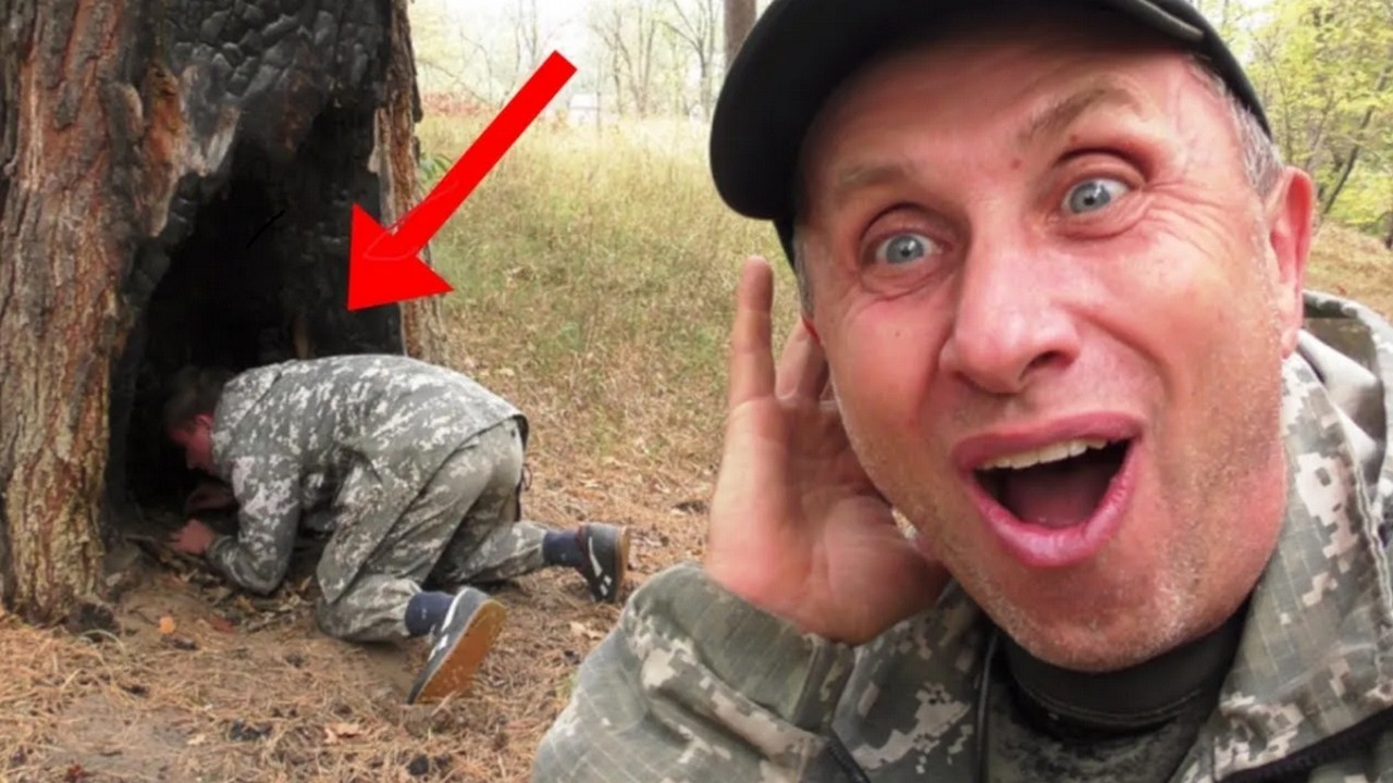 This Ancient Discovery under the Tree was unexpected! We accidentally found this place in the for...