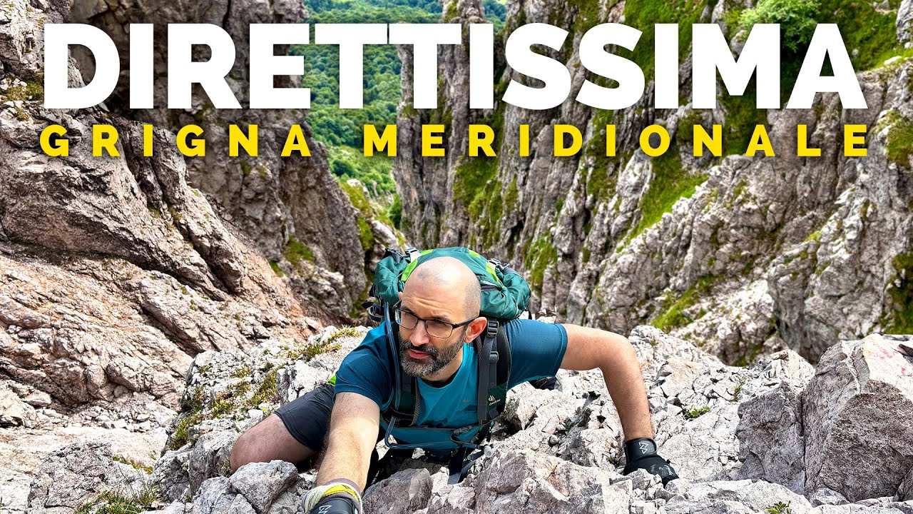 Ferrata DIRETTISSIMA sulla GRIGNA MERIDIONALE 🧗