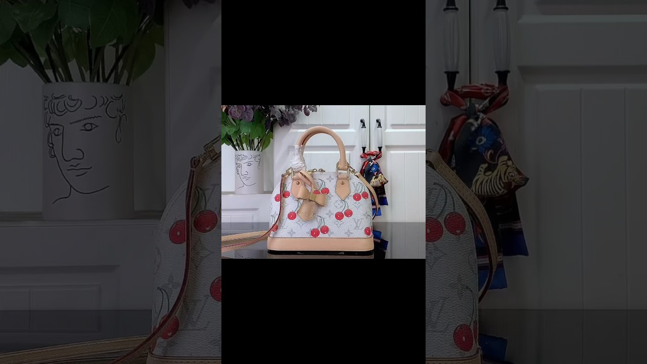 [LV X TM Alma BB] m14234 Cherry.White