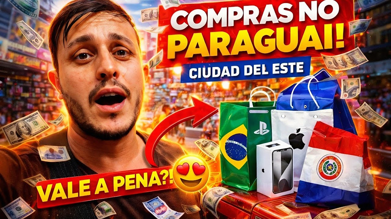 PARAGUAI 2025: Compras em Ciudad del Este  | Dicas, Preços,  e TUDO que Você Precisa Saber!