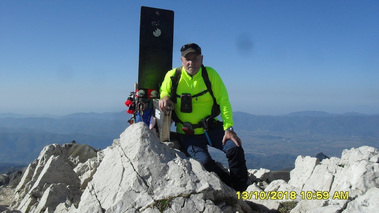 13/10/2018 Giro delle 4 vette over 2000 del Terminillo ( Monti Reatini ) Sony Action Cam