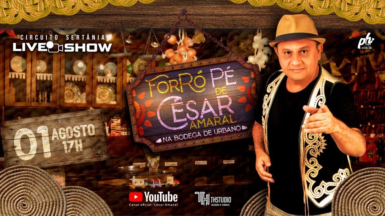 LIVE - CÉSAR AMARAL NA BODEGA DE URBANO