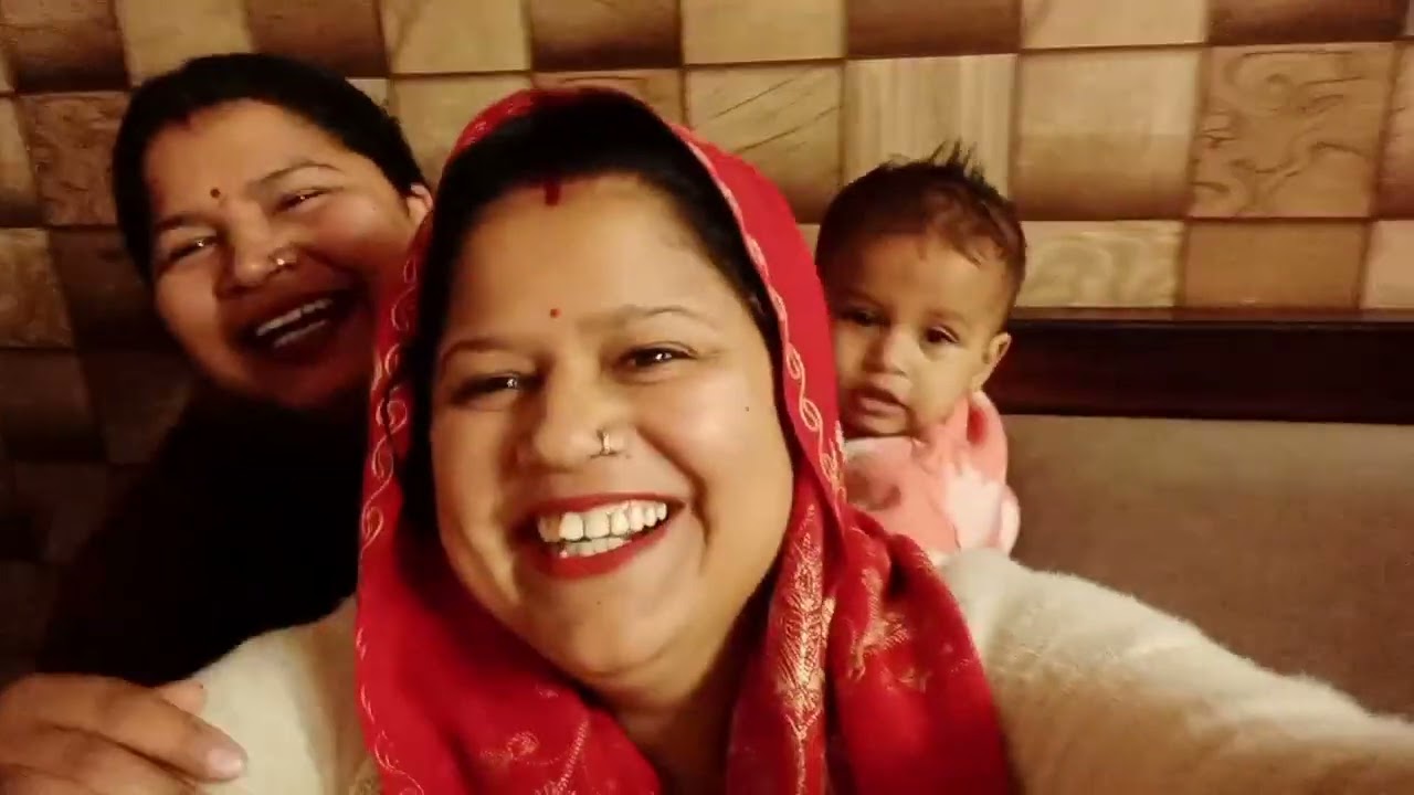 आज आ गई मैं ससुराल आते के साथ कहां जाने की हो गई  तैयारी मेरी मेरी बहन का भी बहम निकल गया😂😂