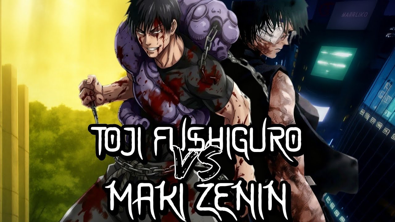 TOJI FUSHIGURO vs. MAKI ZENIN: ¿Quien es el Humano más PODEROSO de JUJUTSU KAISEN? 