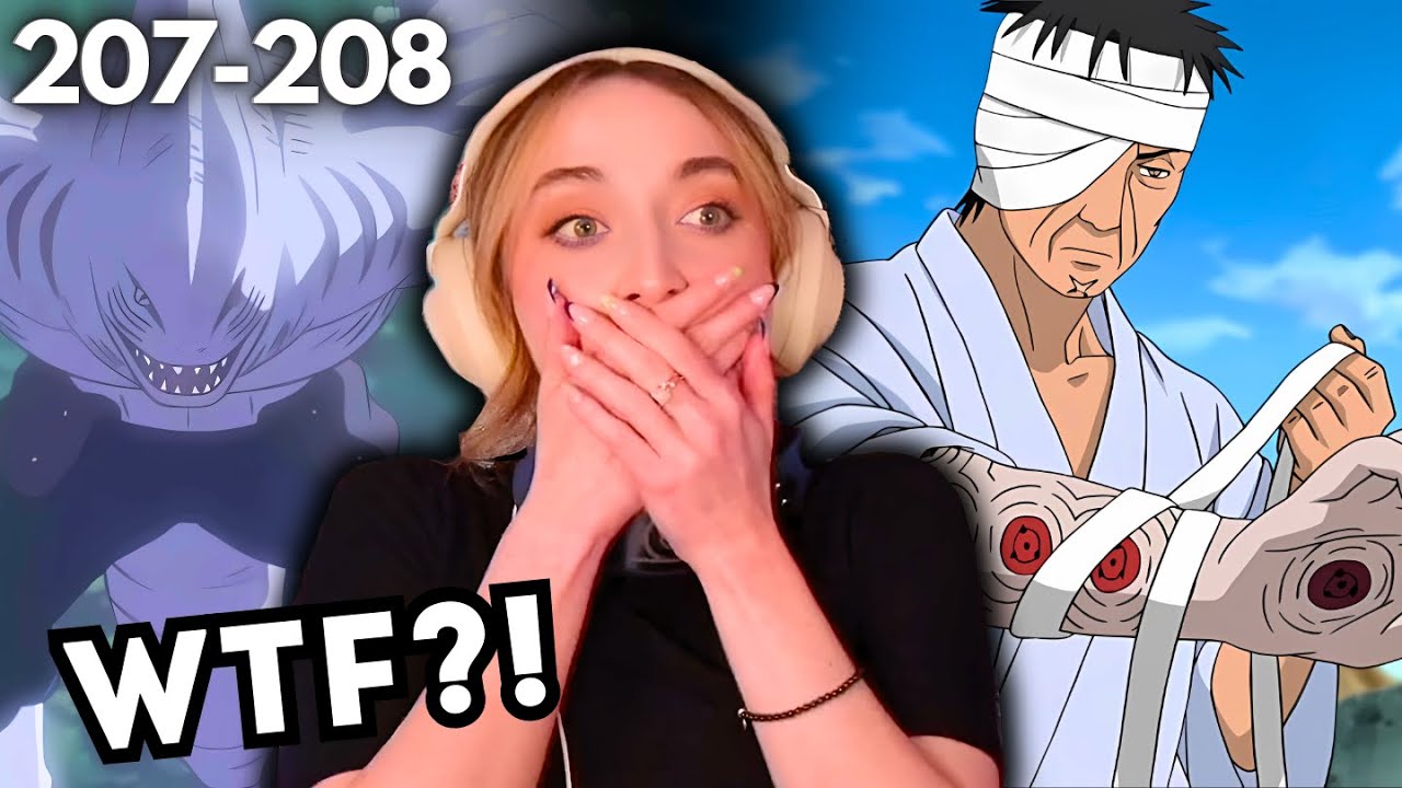 Шаринган Данзо и Кисаме против Би!! ☠️ | Naruto Shippuden | Эпизод 207-208 РЕАКЦИЯ И ОБСУЖДЕНИЕ