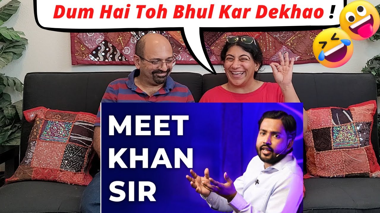 Meet Khan Sir ! | Sandeep Maheshwar | Indian American Reactions! 😁