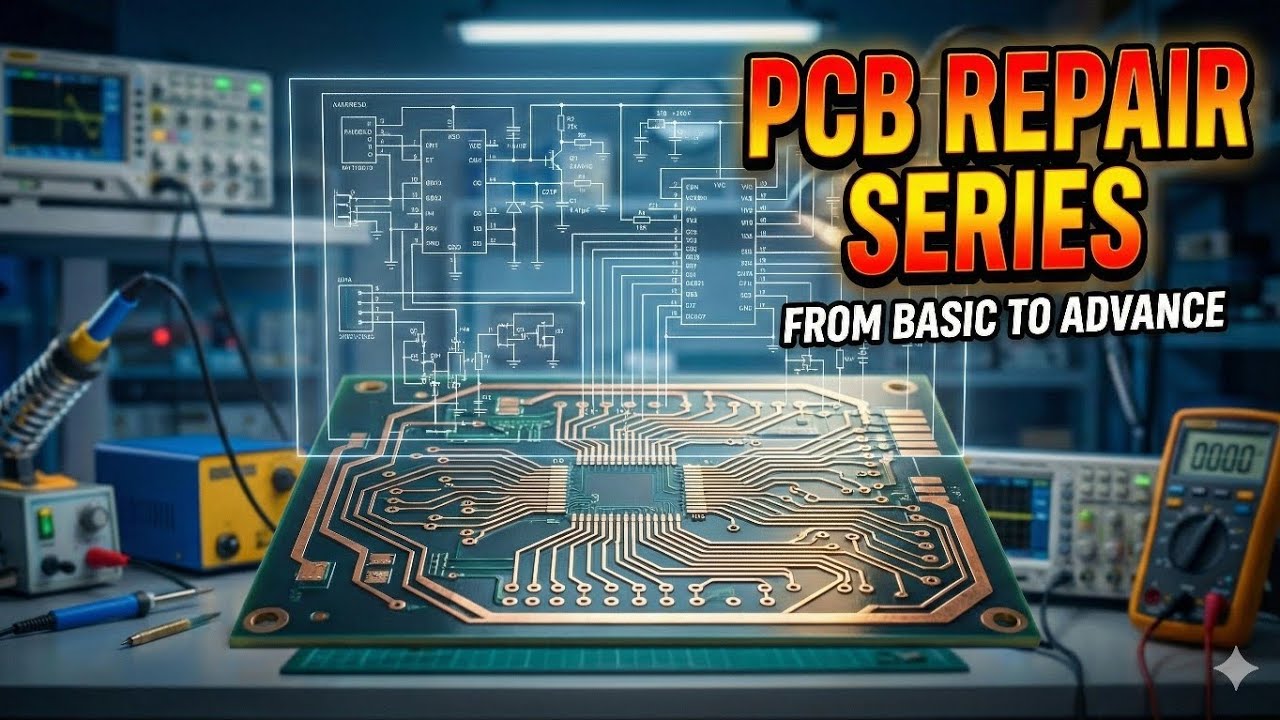 PCB Repair Series #0| Introduction| Electronics Basic Se Advance 