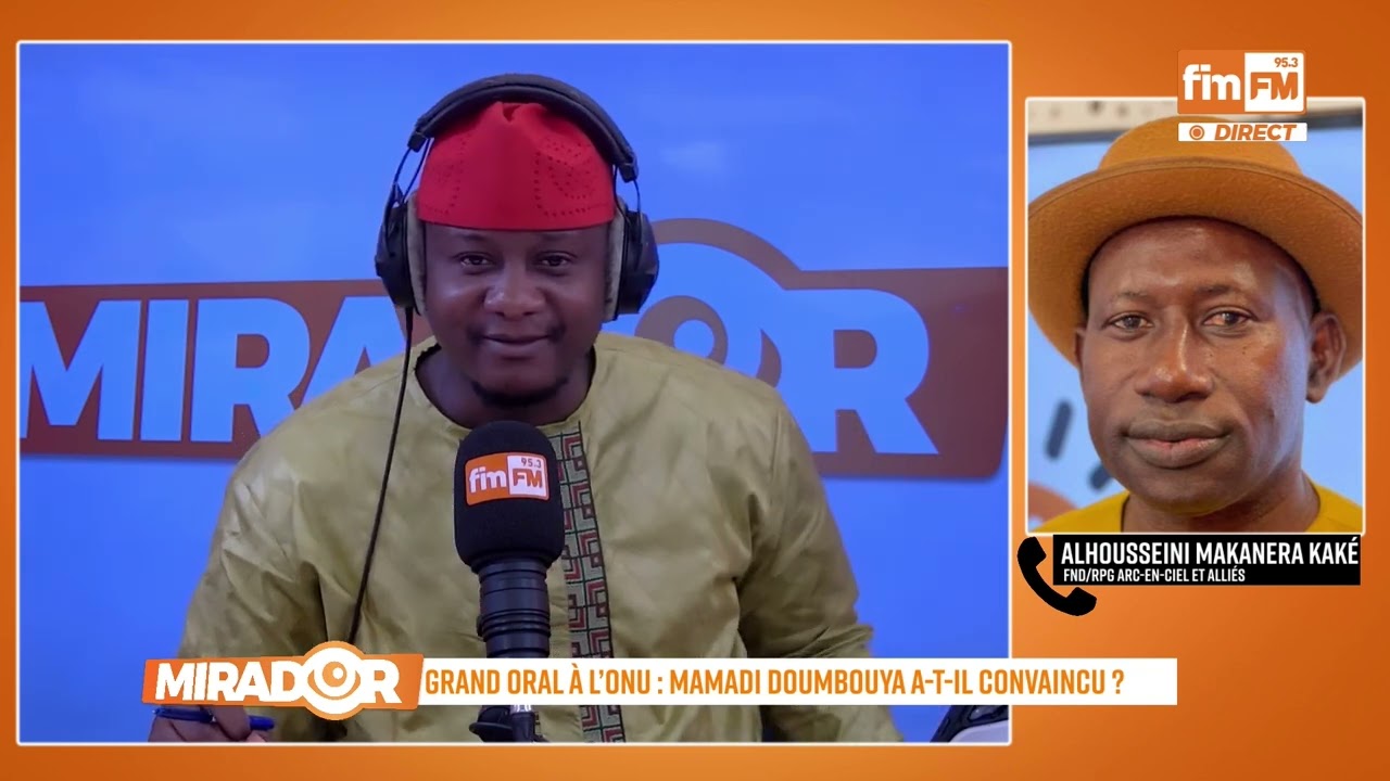 Grand oral à l’ONU : Mamadi Doumbouya a-t-il convaincu ? ALHOUSSEINE MAKANERA