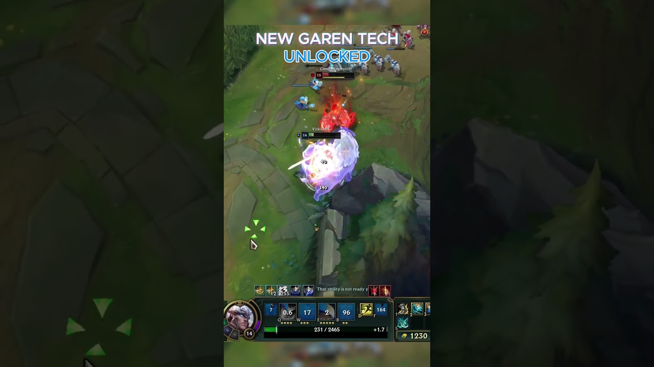 This Garen Combo Should NOT Work.. #leagueoflegends #lol