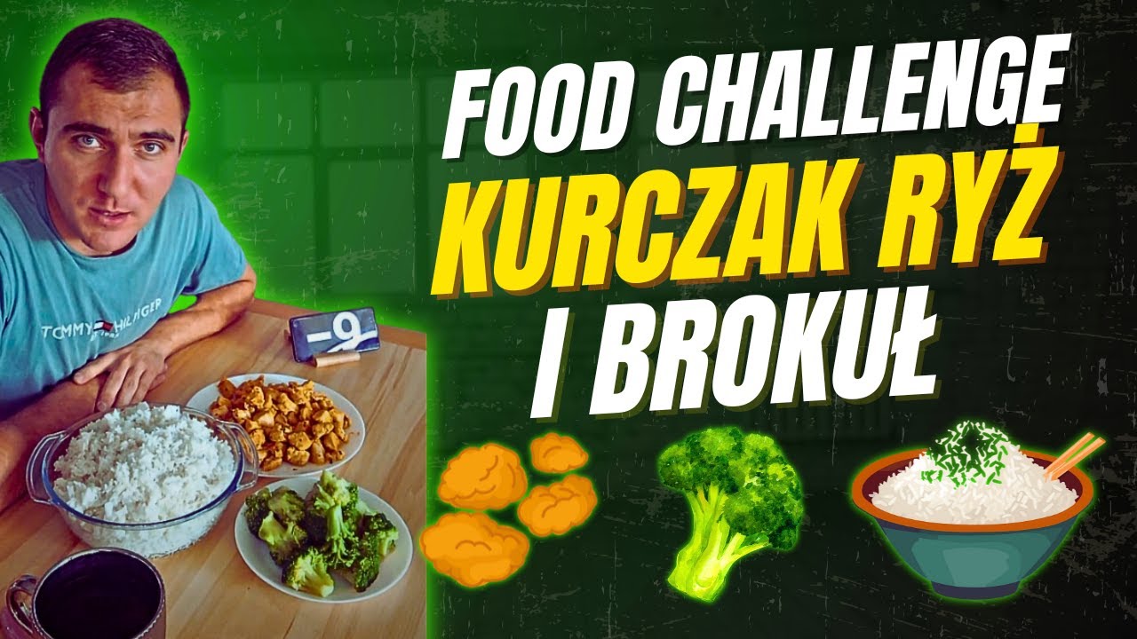 Ryż i kreatyna zrobią z ciebie S*** wyzwanie jedzeniowe | Food Challenge
