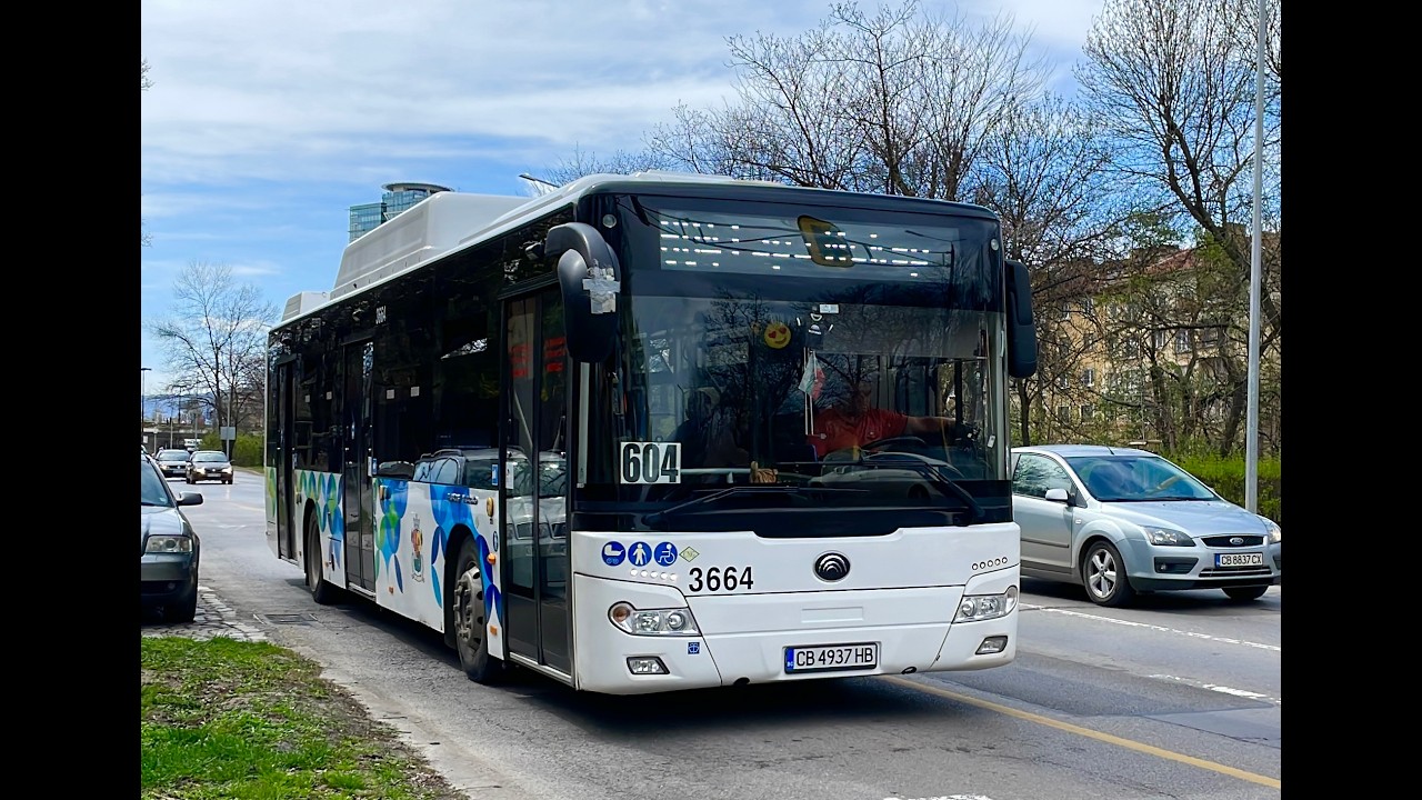 Sofia Public Transport: Yutong ZK 6126 HGA CNG #3662