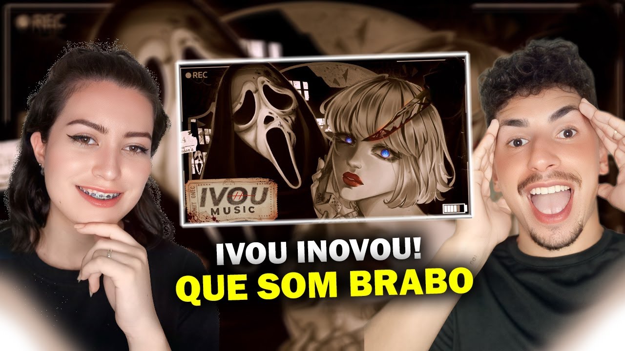 MUITA REFÊRENCIA! REACT Facada | Ghostface (Pânico) - Ivou ft. Everin, Ark King, Anny & Yasmin