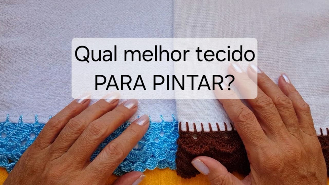 Qual melhor tecido para pintar?
