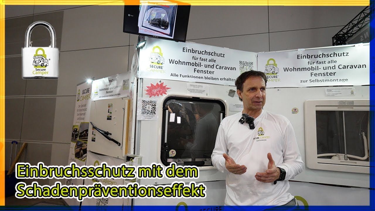 Secure Camper - der Einbruchsschutz der die Versicherungsprämie schrumpfen lässt!