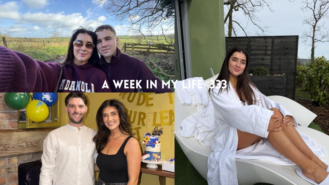 WEEKLY VLOG | SPA DAYS | LEAVING PARTY | DRUNK LOL | ANNALIVIA HYNDS 