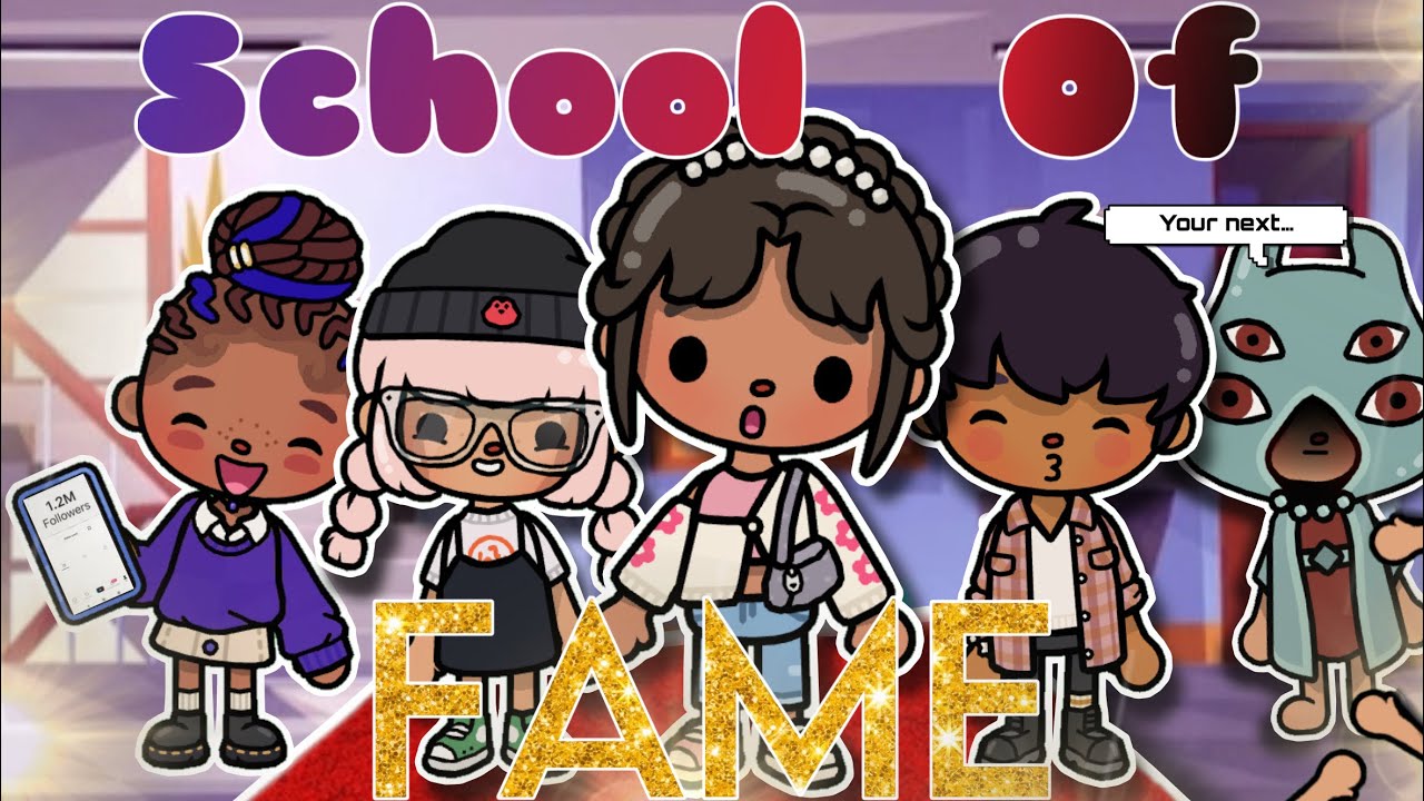 School of FAME 💗⭐️ WITH VOICES 💗⭐️ Movie 💗⭐️ Toca Shimmer