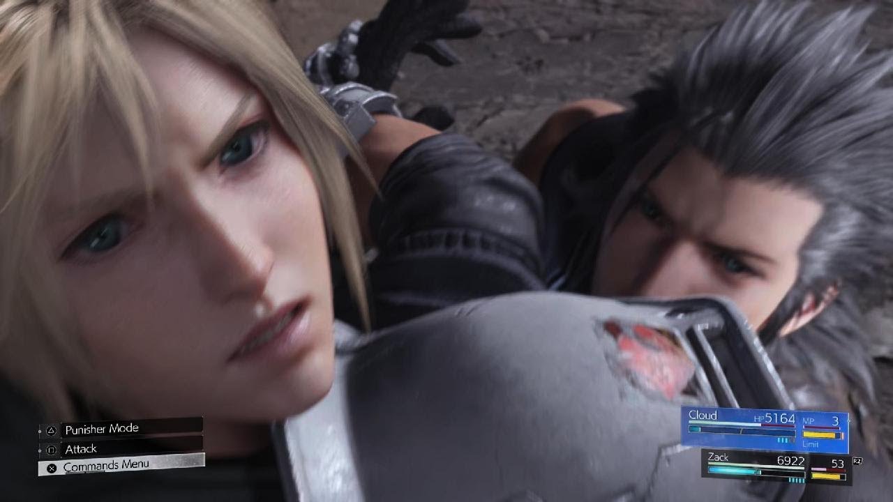 Zack and Cloud Vs. Sephiorth 4K fight