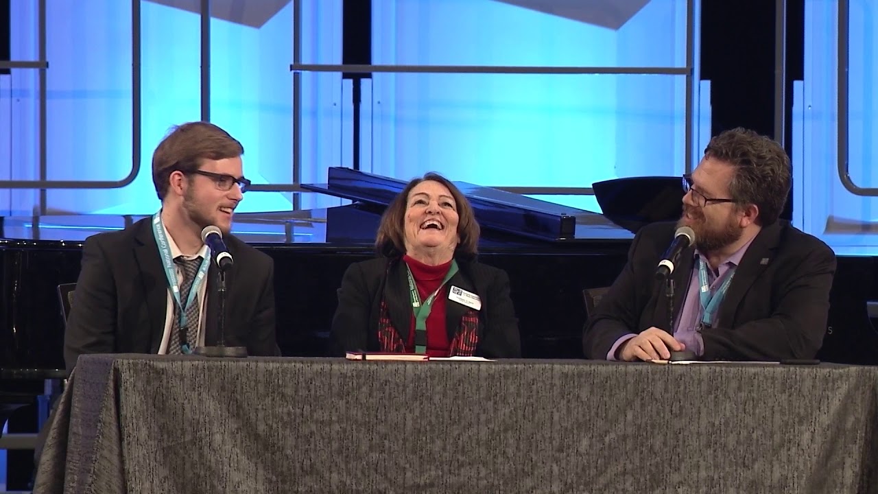 Sam Parnin - Balcony with Interview at NAfME 2019