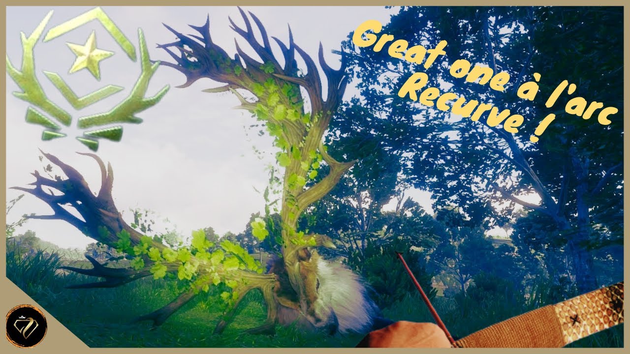 Great one Cerf élaphe sur Cuatro Colinas à l'arc Recurve ! | Thehunter call of the wild Fr