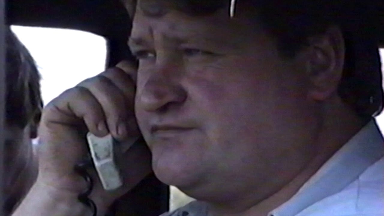 Уборка зерновых  июль 1990 г