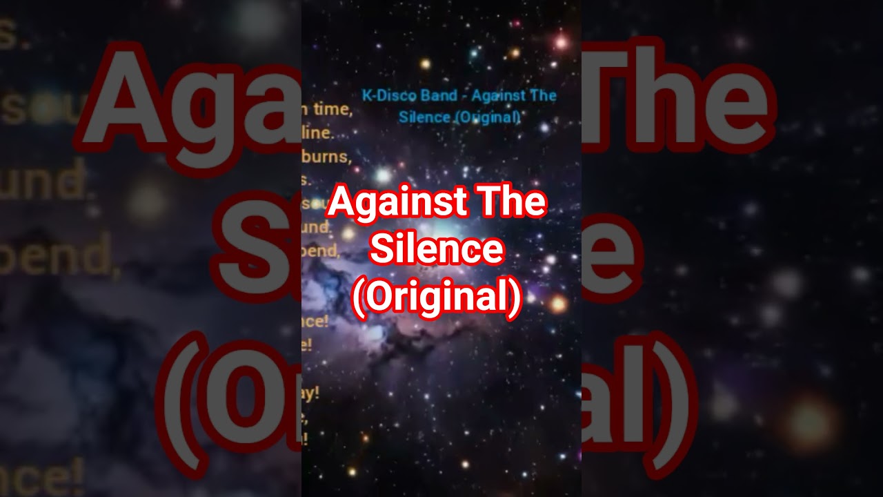 Against The Silence (Original) | Italo Disco | Eurodisco | Eurodance | K-Disco | by @k-disco