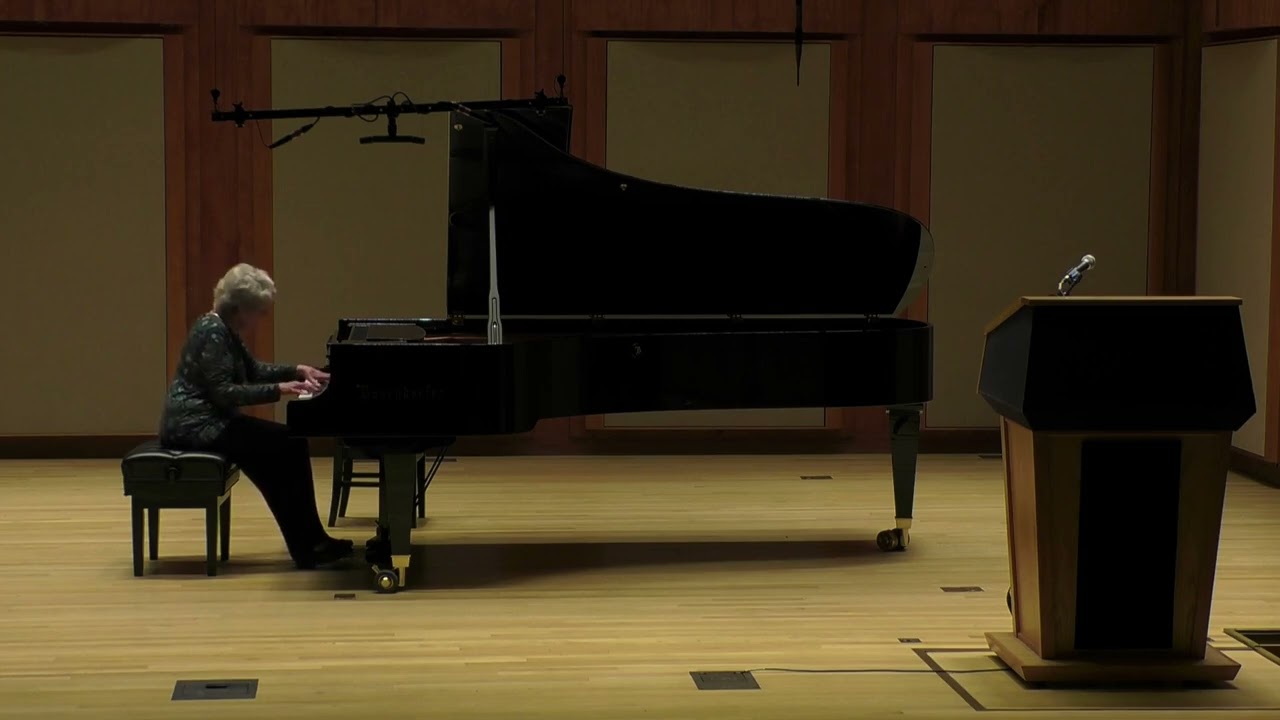 Boston Amateur Piano , Silver Stream Finals.     Judy Darst