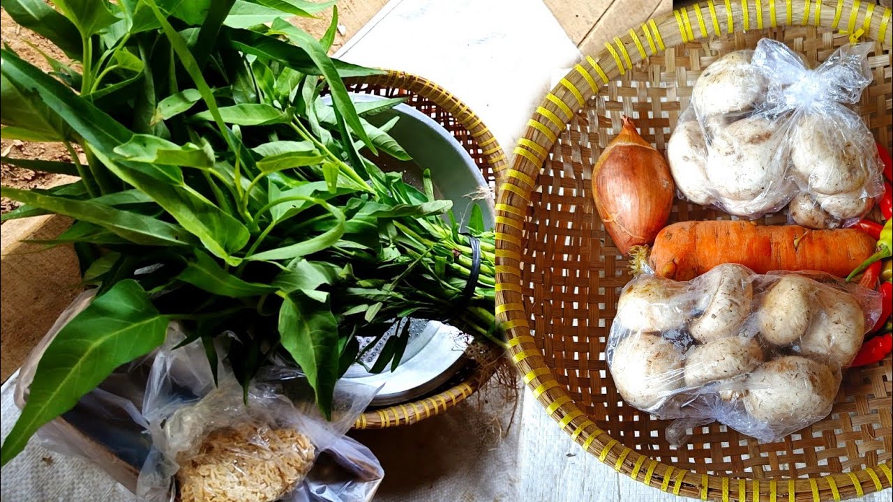ADA YANG BILANG: MAKANAN KAMBING DIMASAK!!Pria ini tumis kangkung goreng pindang masak jamur merang