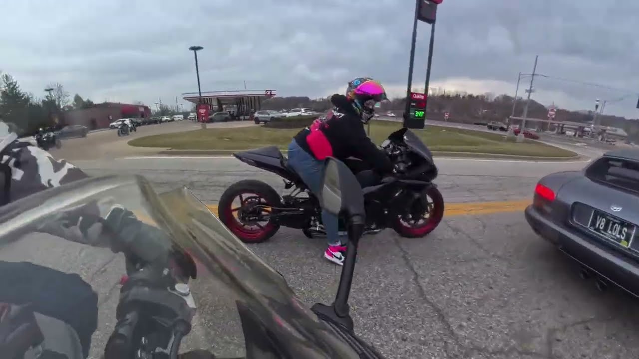 rollies with the boys #fyp #fypシ #sportbike #kawasakininja #stl #jeffcobikelife #rollies