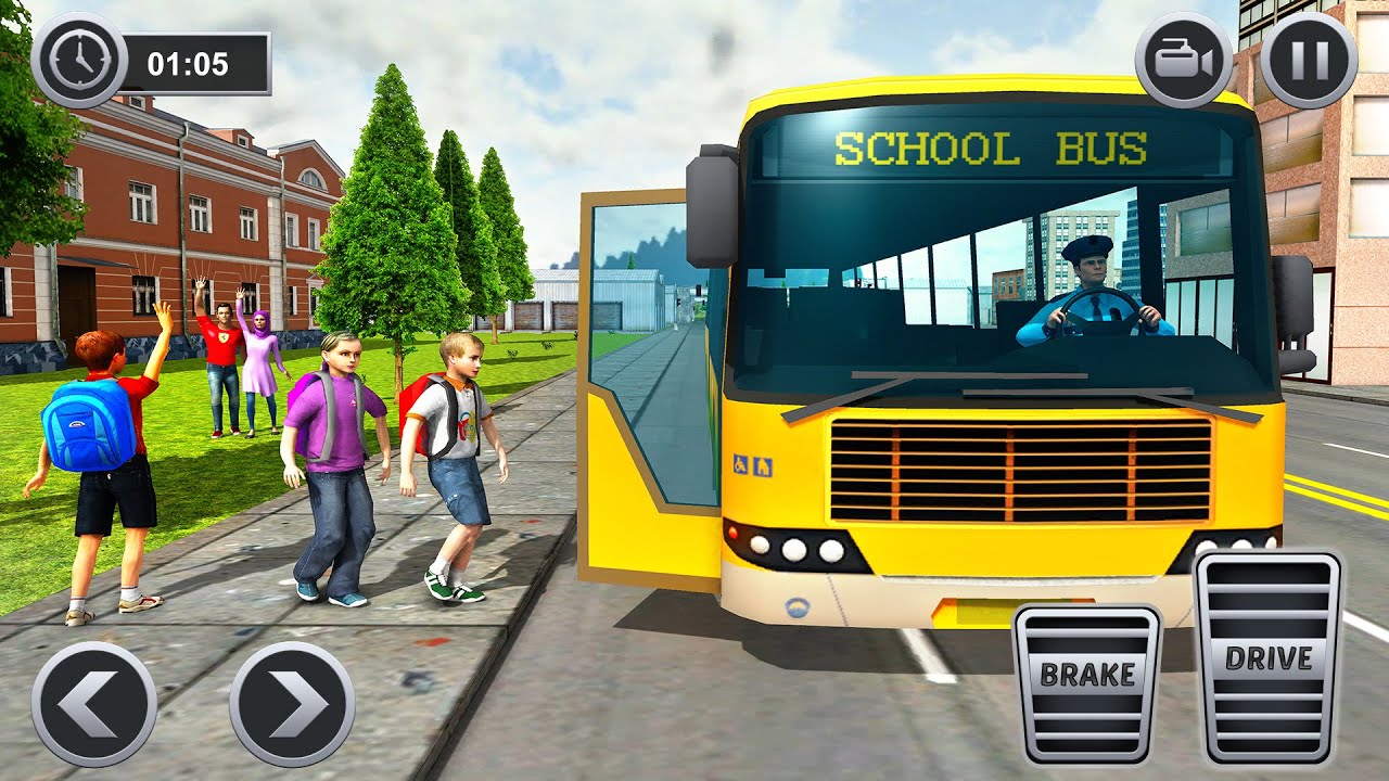 School Bus Coach Driver - Android Game play