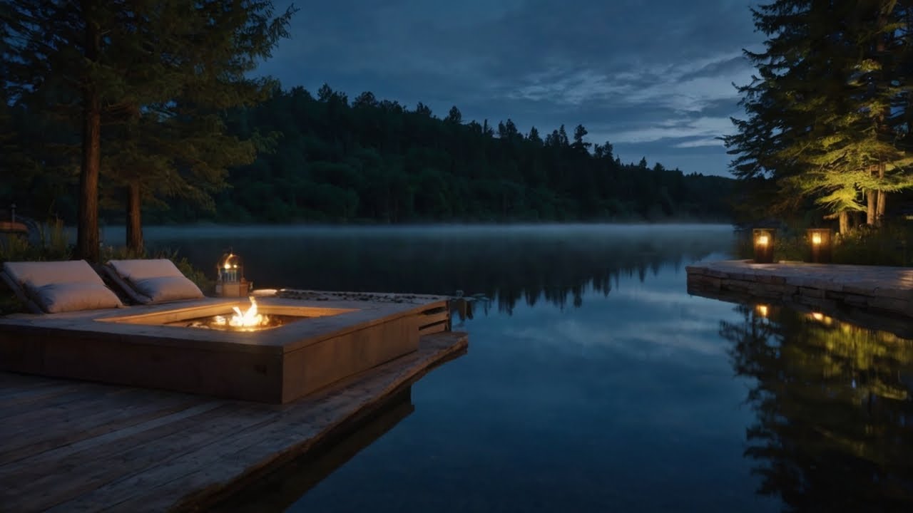 Calming Music | Creates a peaceful atmosphere that invites relaxation, in a natural setting.