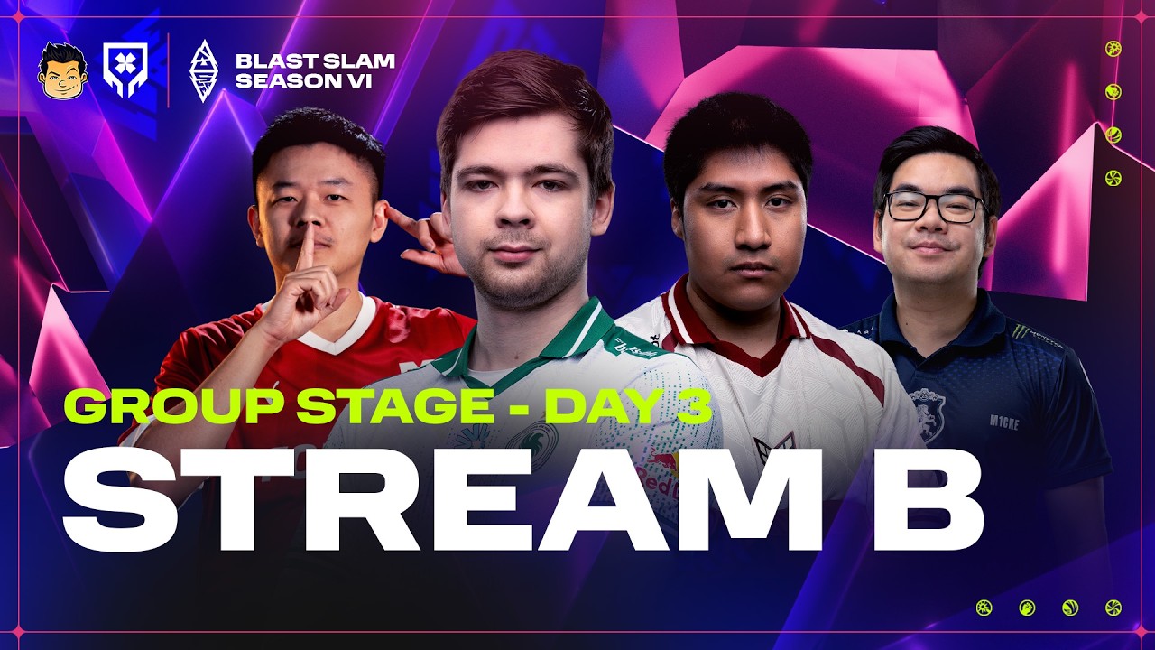 [FIL] Blast Slam VI 2026 Groupstage (BO1) | Stream B Day 3