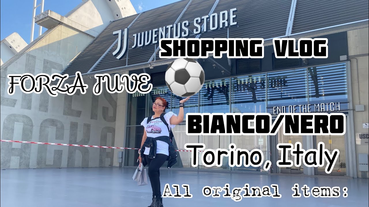 JUVENTUS STORE ALLEANZA STADIUM DELLA JUVENTUS#youtube#torino#juventus#shoppingvlog