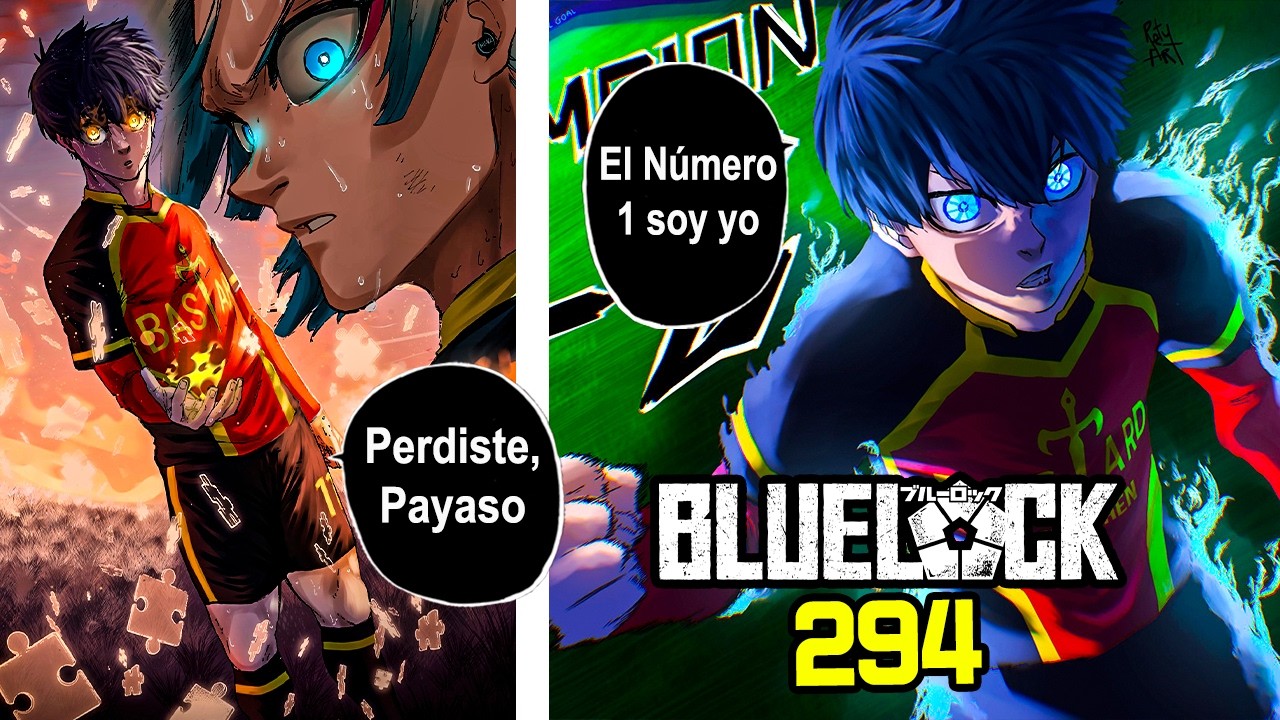 ⚽ Isagi HUMILLA a Kaiser por &Uacute;LTIMA VEZ, El N&uacute;mero 1 de Blue Lock es... | Blue Lock 294 Resumen
