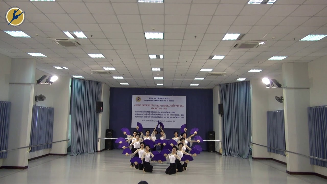 Trường Múa TPHCM - Chương Trình Thi TN Môn Dân gian Dân tộc 2K21ABCD  | Hệ 2 năm