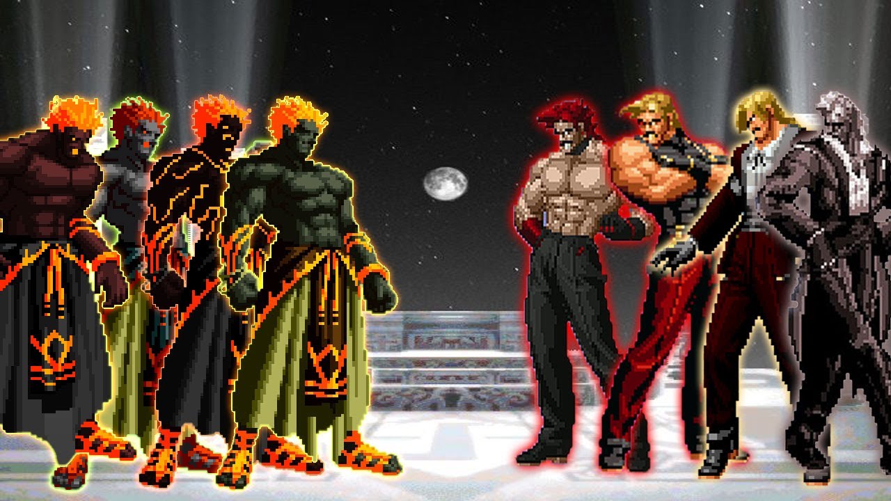 [Mugen KOF] Mukai Team vs Ultimated Rugal Team