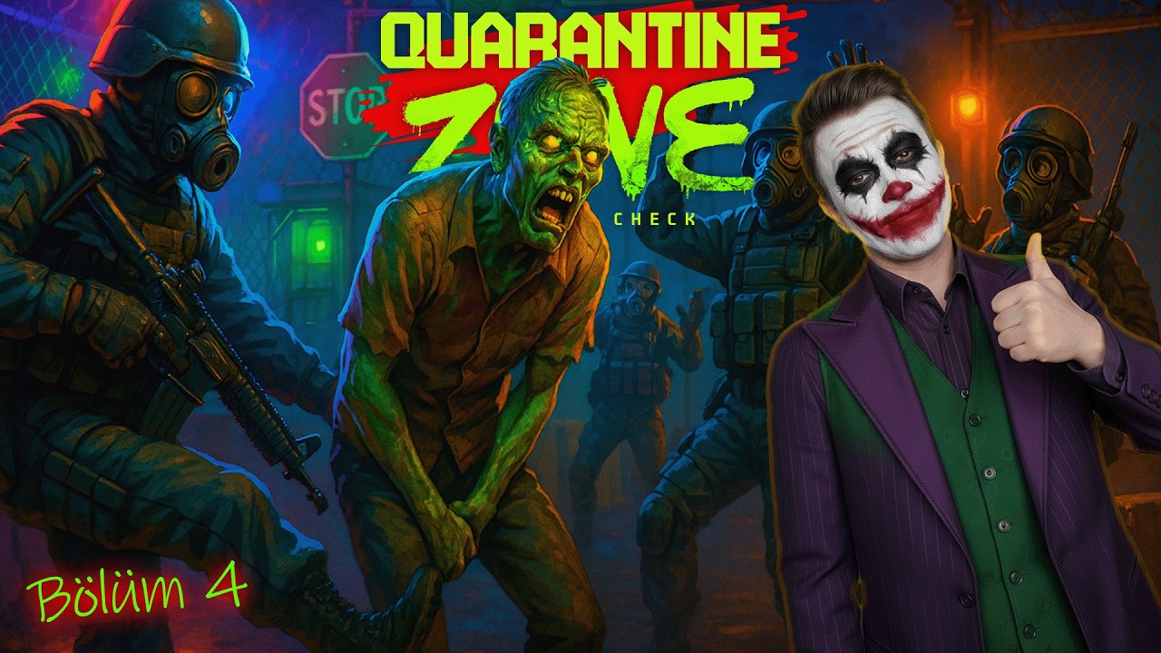 ZOMBİLERİ ZORBALIYORUZ! | Quarantine Zone: The Last Check | Bölüm 4