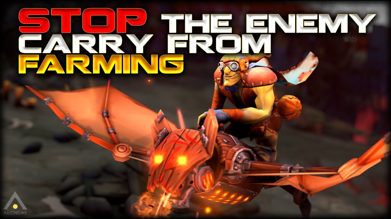 Dota 2: How to Stop the ENEMY Carry From Farming | Pro Dota 2 Guides