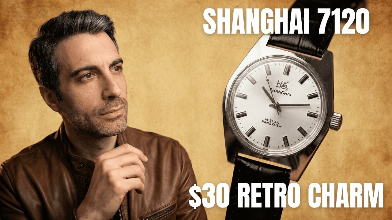Shanghai 7120 Watch Review: $50 Pure Vintage Aesthetic