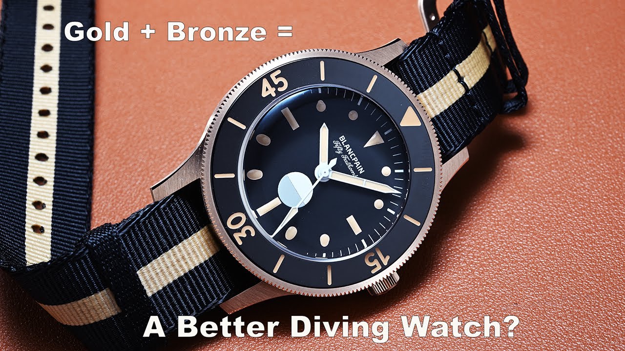 Good Idea? = Gold + Bronze - Blancpain Fifty Fathoms 70th Anniversary Act 3