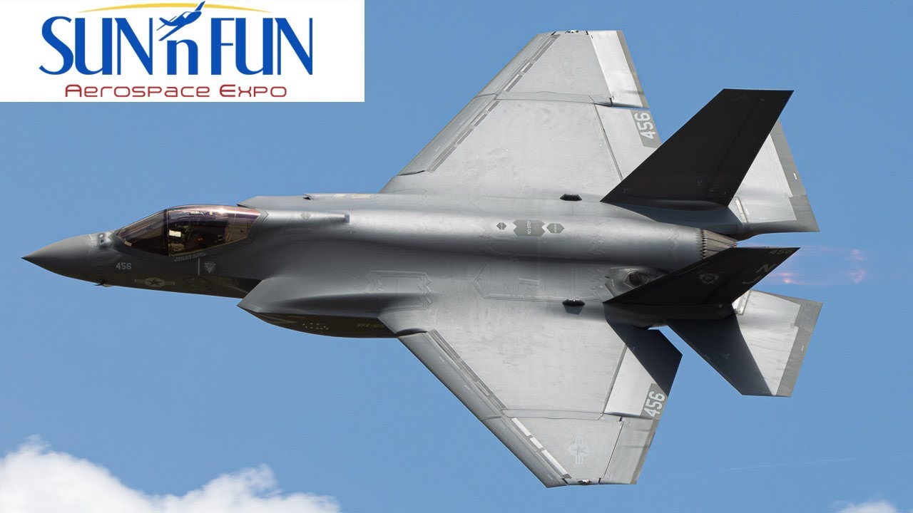 2025 U.S. Navy F-35C Lightning II Demo - SUN 'n Fun [FULL DEMO]